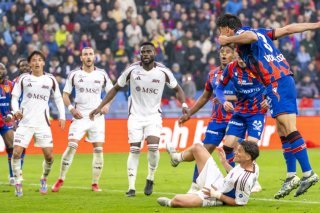 Nicolas Vouilloz inscrit le 5-1 KEYSTONE/GEORGIOS KEFALAS